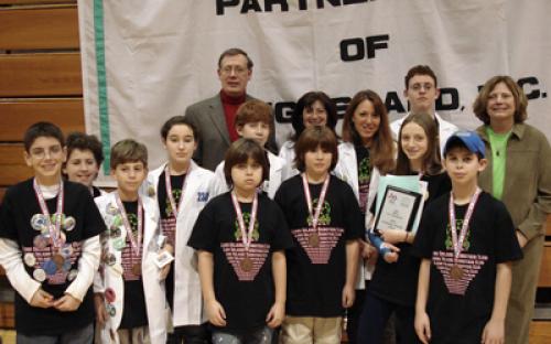 The winner of the Brookhaven National Laboratory Technology Transfer Award was Team 2343, Long Island Robotics Club, from Plainview.